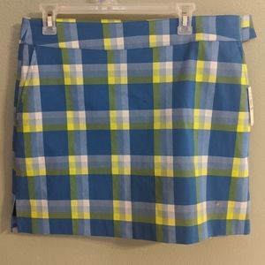 Plaid Skort
